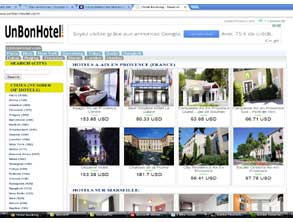 Réservation d'hotel